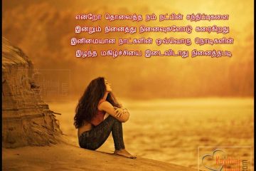 Sad Feeling Friendship Quotes In Tamil